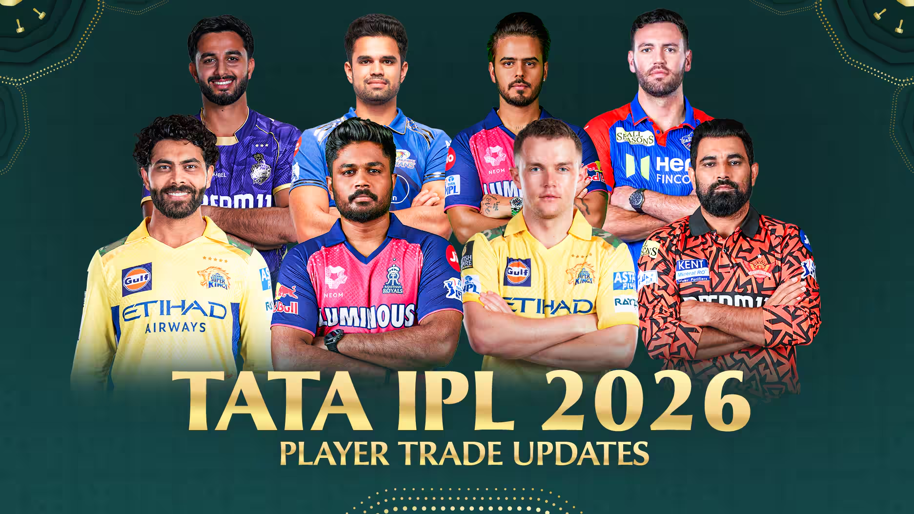IPL 2026 all teams and captains - 7wicket